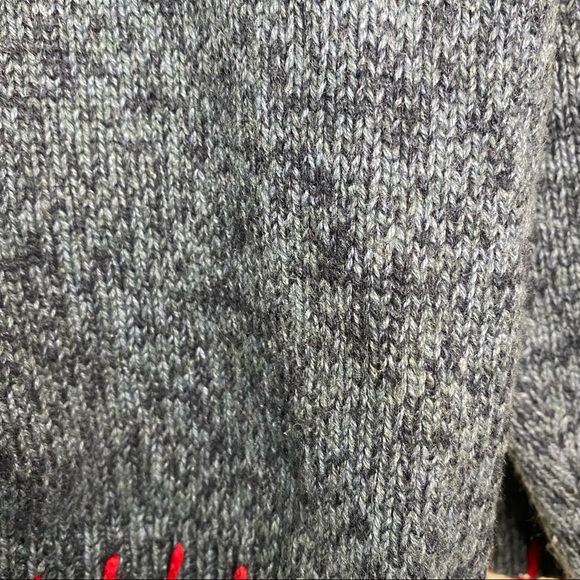 Vintage Valentine Love Cotton Cottagecore Grandma Embroidered Sweater Cardigan - Picture 12 of 12